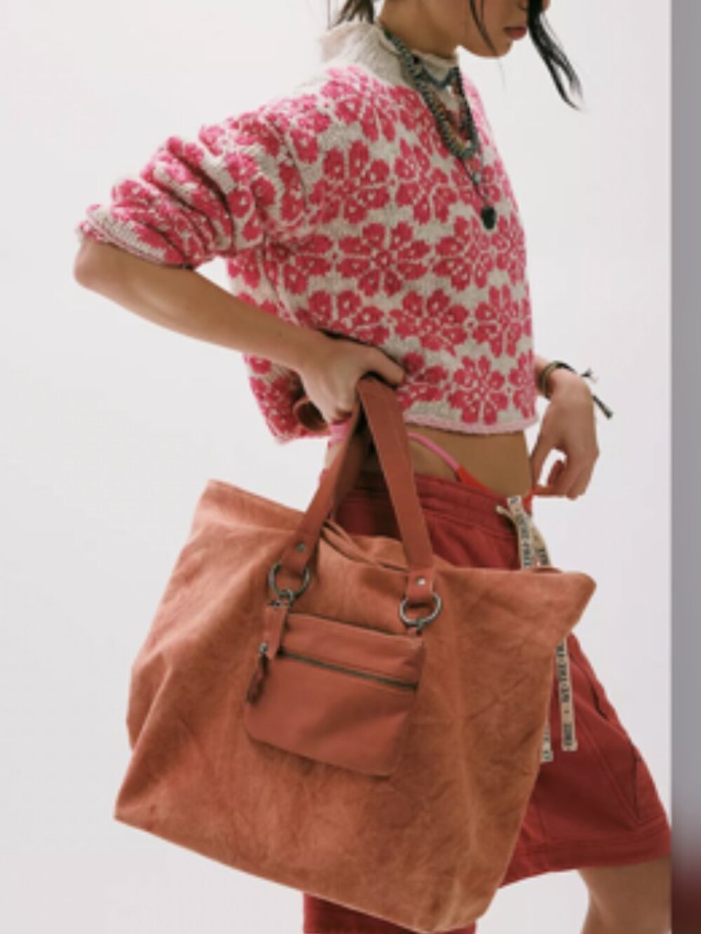 NWT Calia Convertible Tote-Red